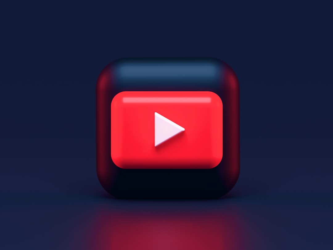 services-03 YouTube Dark Mode 3D icon concept. Write me: alexanderbemore@gmail.com, if you need 3D visuals for your products.